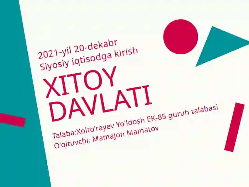 Siyosiy iqtisodga kirish