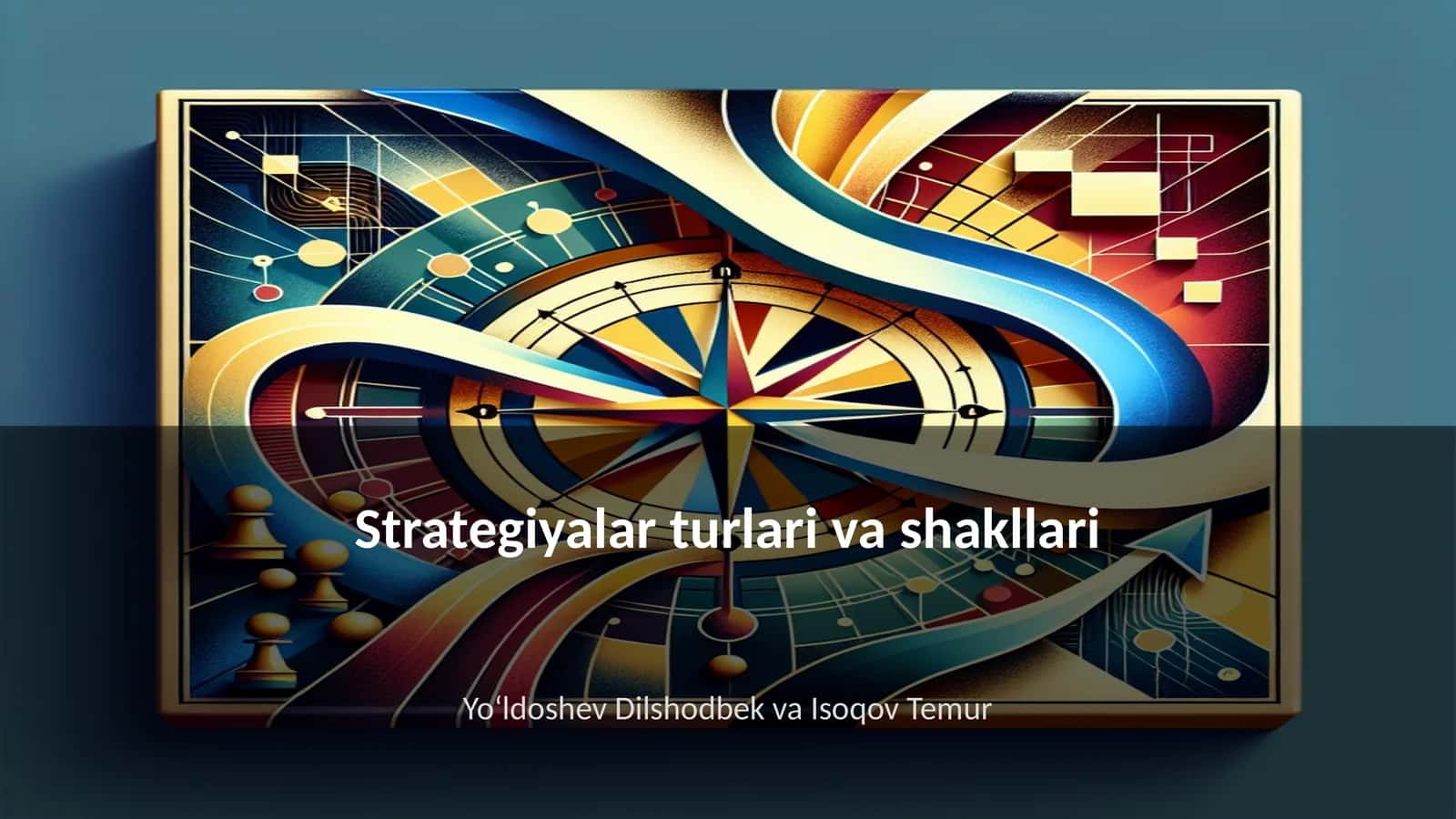 Strategiyalar turlari va shakllari 1