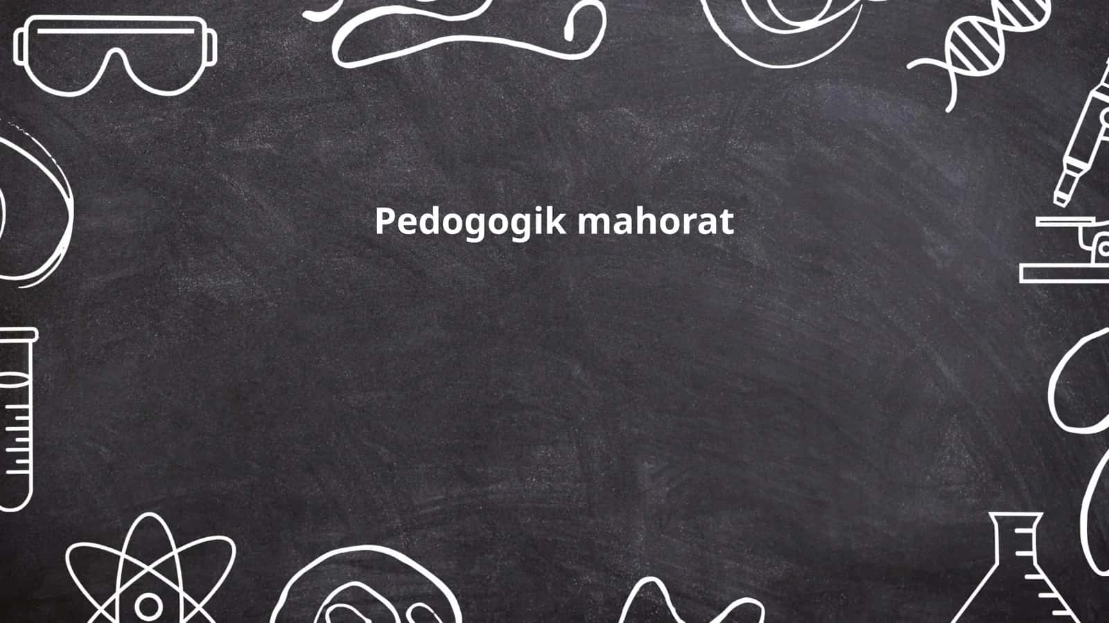 Pedogogik mahorat 1
