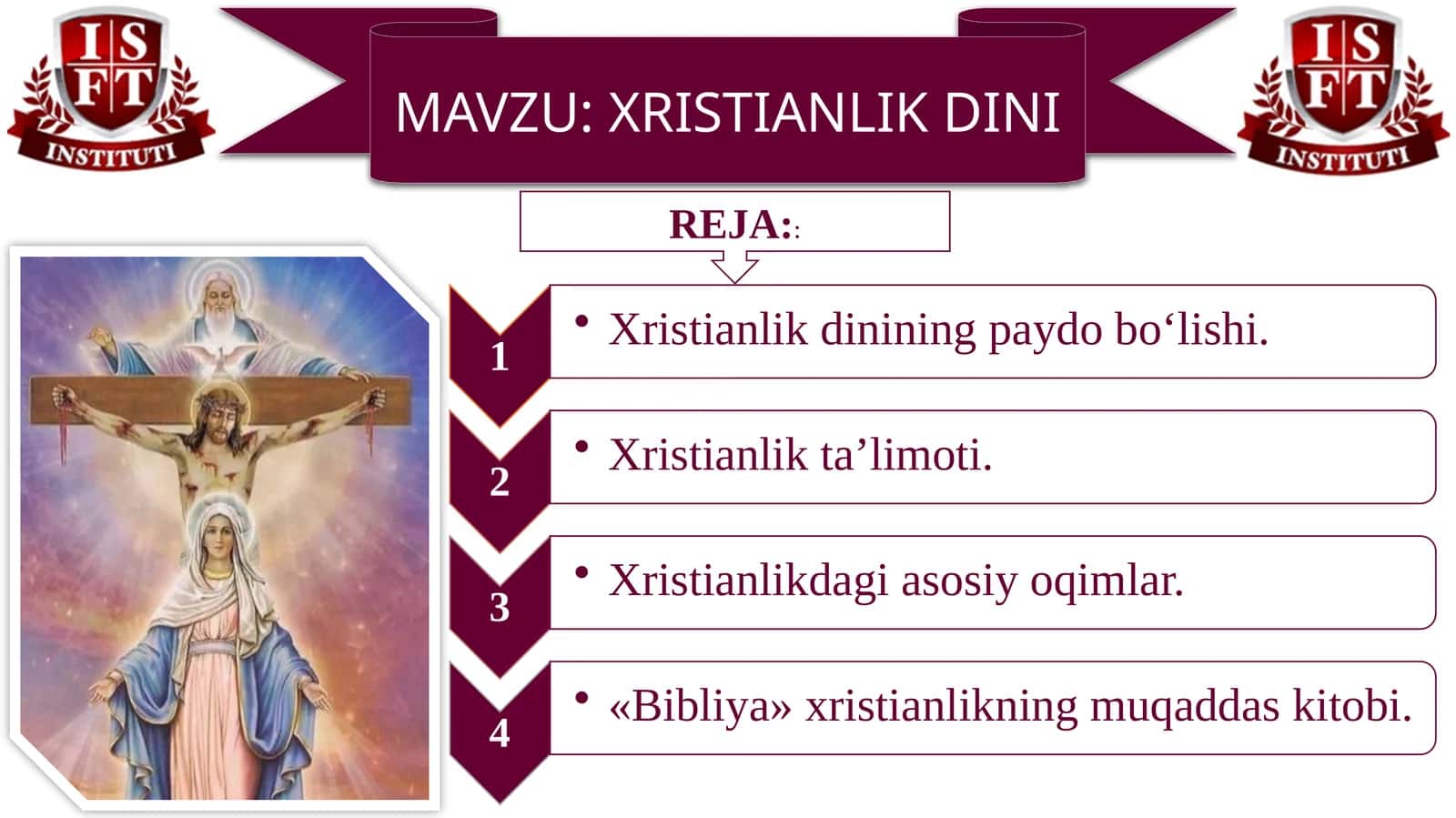 XRISTIANLIK DINI 1