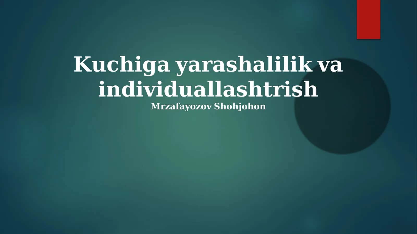 Muvaffaqiyatga Erishishda Shaxsiy Va Jamoaviy Yondashuvlar 1