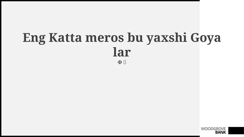 Yaxshi g'oyalarning ahamiyati va ta'siri 1