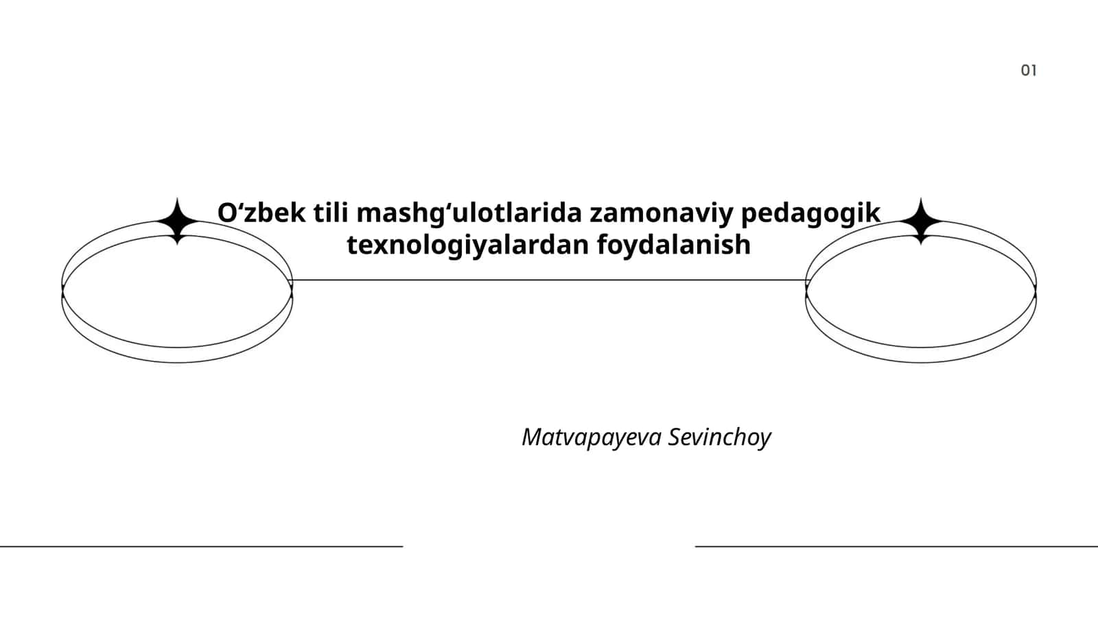 Zamonaviy o‘qitish usullarini O‘zbek tili mashg‘ulotlarida qo‘llash 1