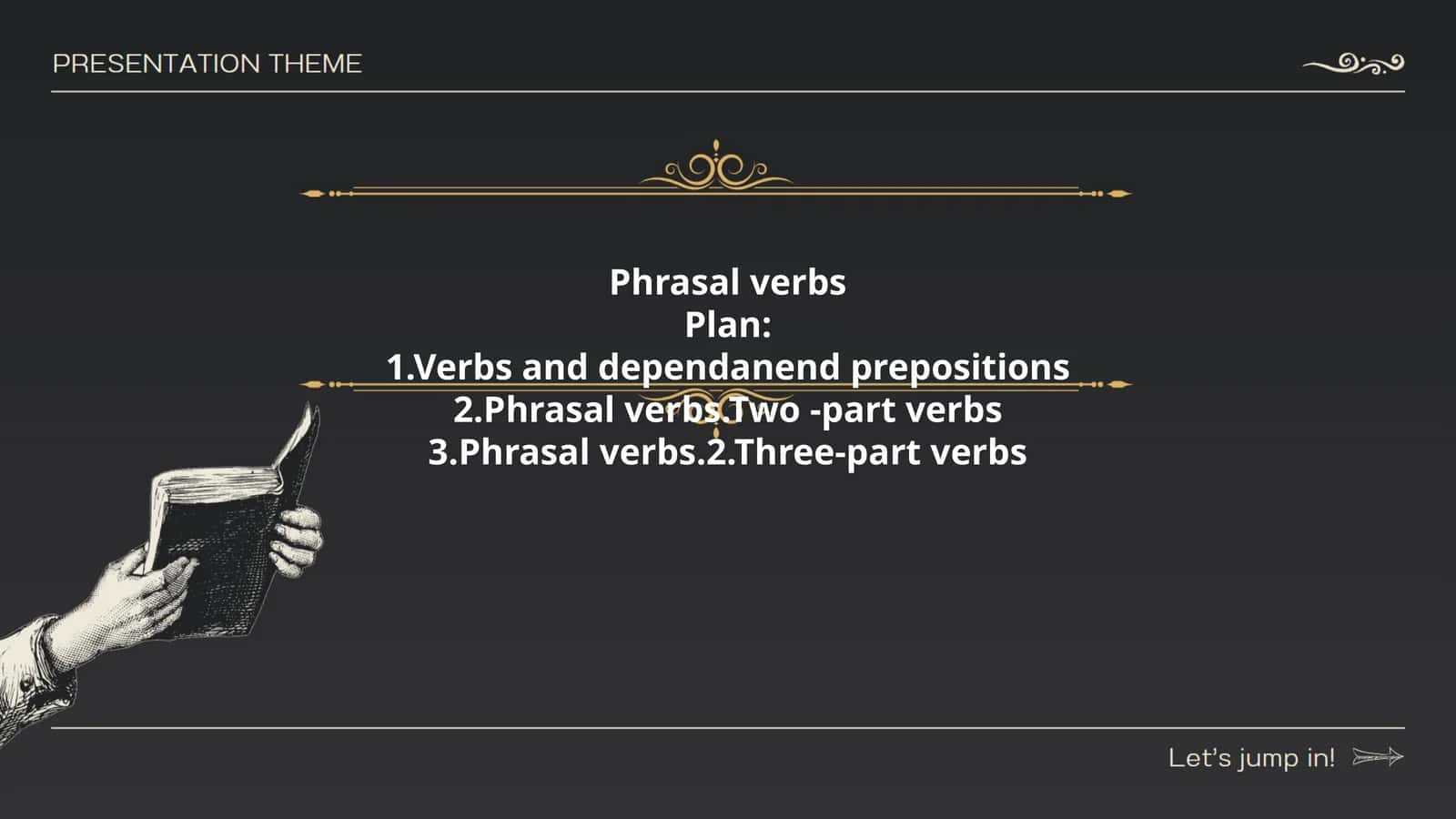 Phrasal verbs 1