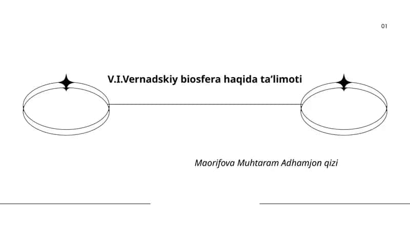 V.I.Vernadskiy biosfera haqida taʼlimoti 1