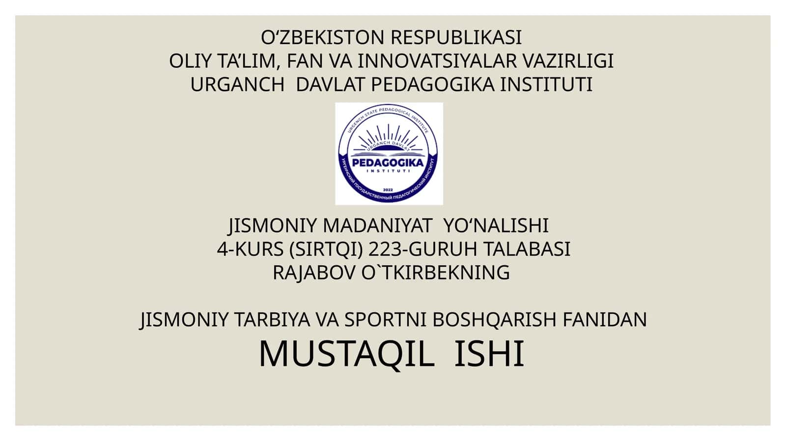 Jismoniy tarbiya va sport marketingida bozorni segmentlash 1