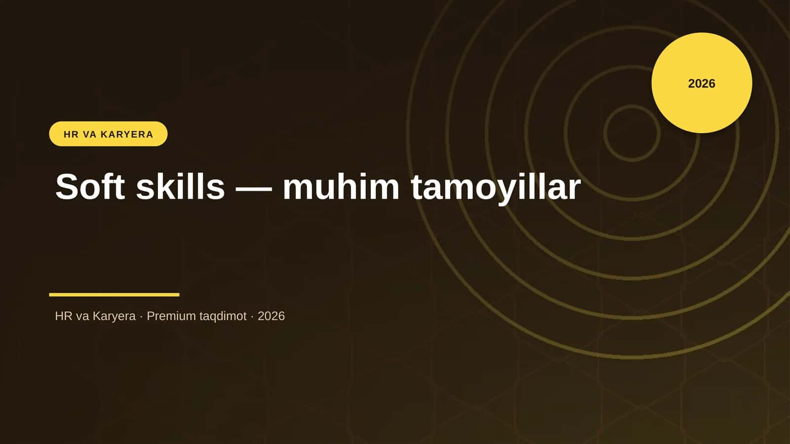 Soft skills — muhim tamoyillar 1