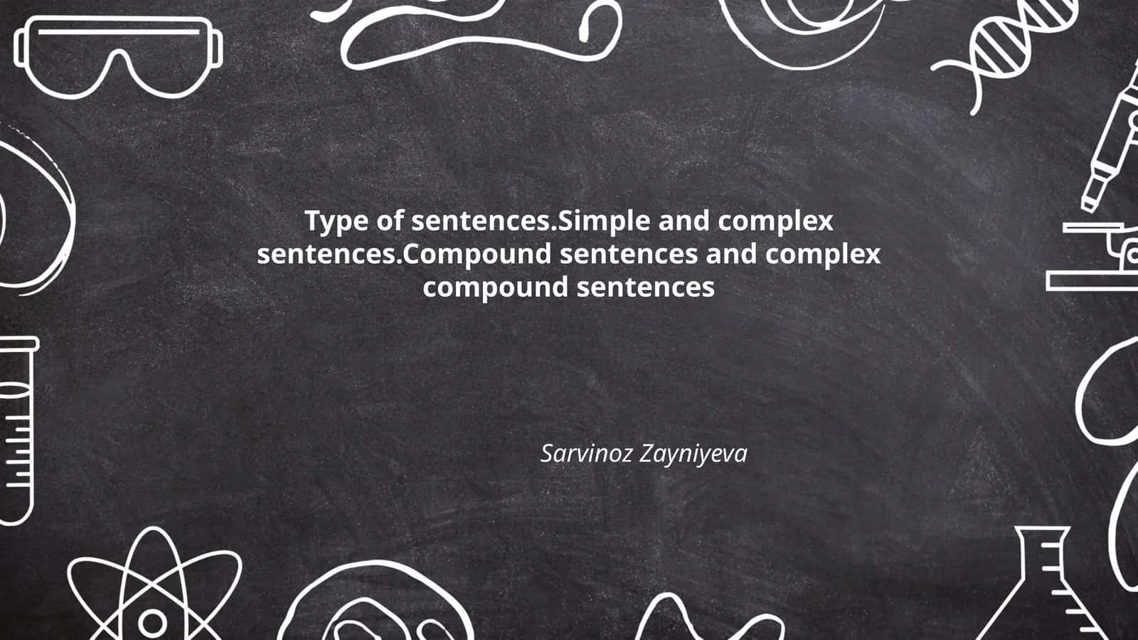 Declarative Sentences 1