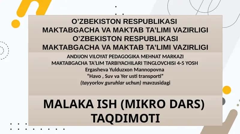 Havo, Suv, Yerusti Transporti 1