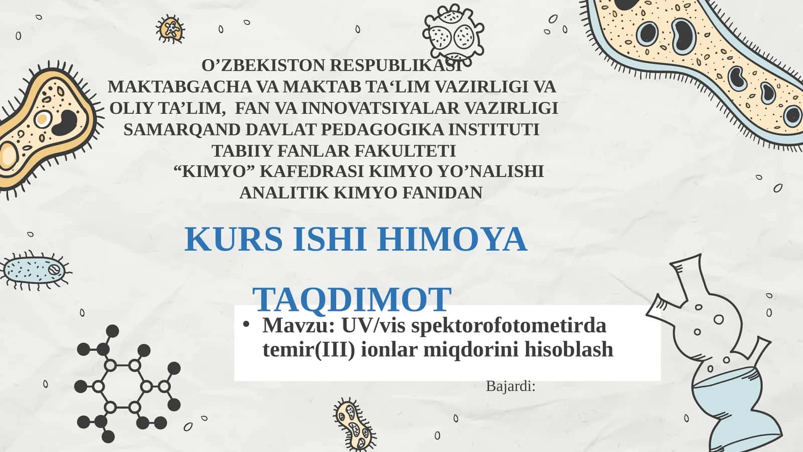 III ionlar miqdorini hisoblash 1