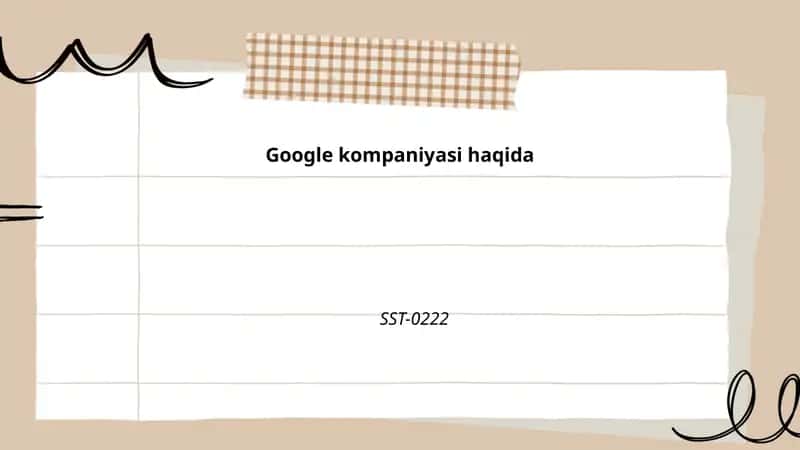 Google kompaniyasi haqida 1
