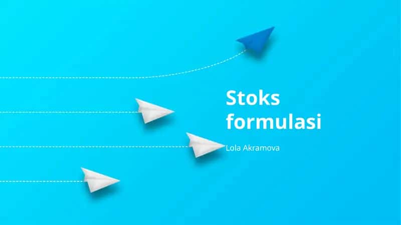 Stoks formulasi 1