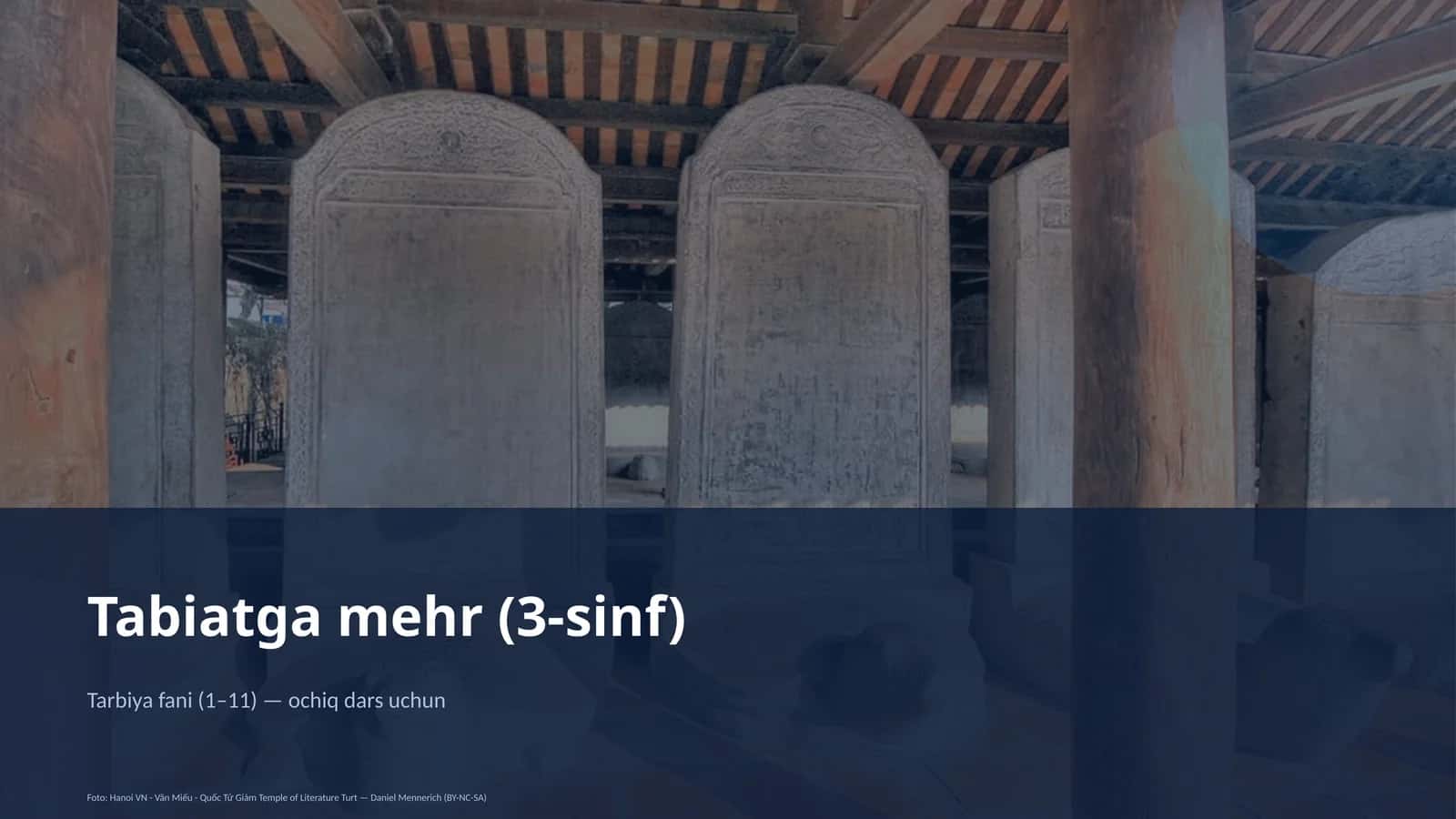 Tabiatga mehr (3-sinf) 1