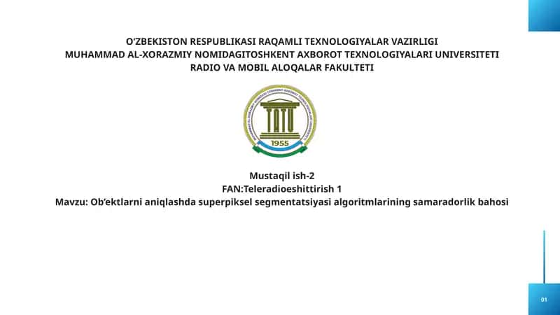 Superpiksel segmentatsiyasi algoritmlari 1