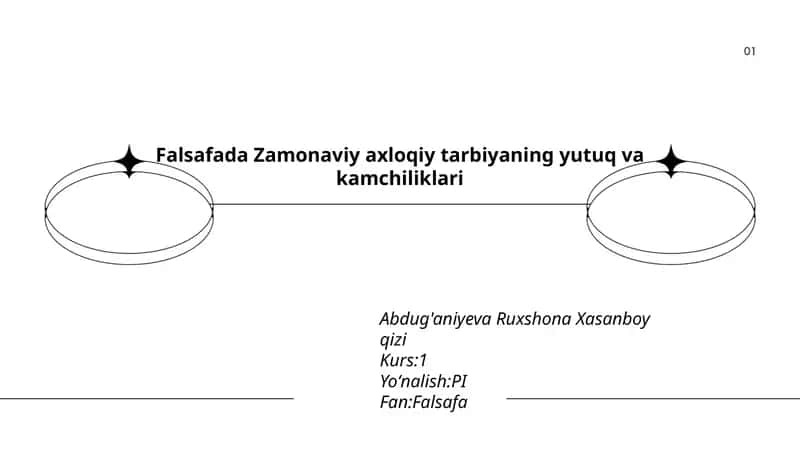 Zamonaviy axloqiy tarbiya 1