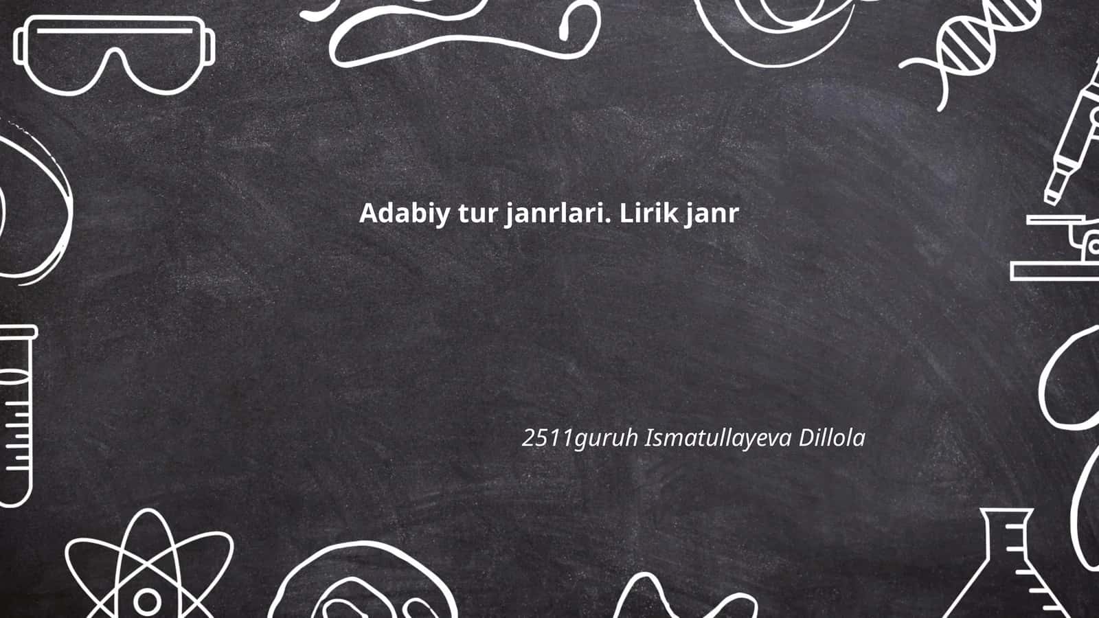 Lirik janr 1