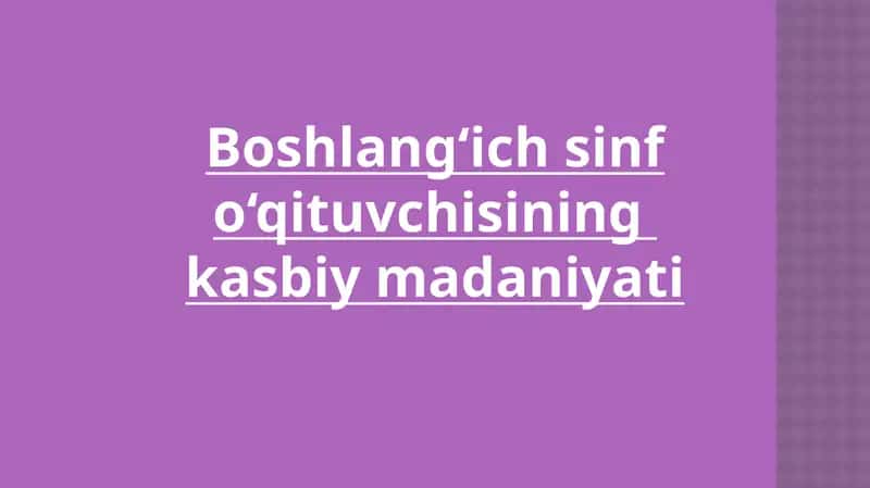 O‘qituvchining pedagogik texnikasi 1