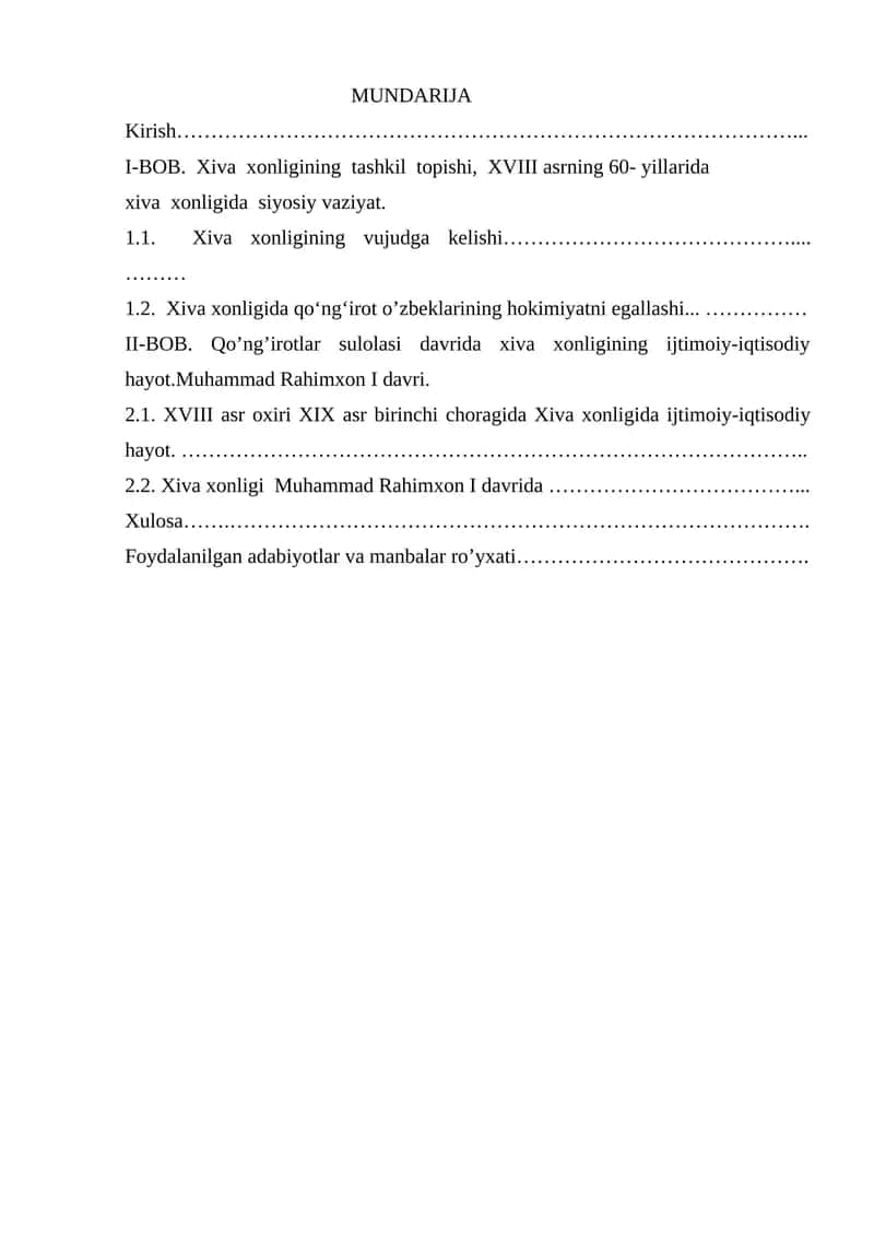 XIVA XONLIGINING MAHALLIY BOSHQARISH TIZIMI 1