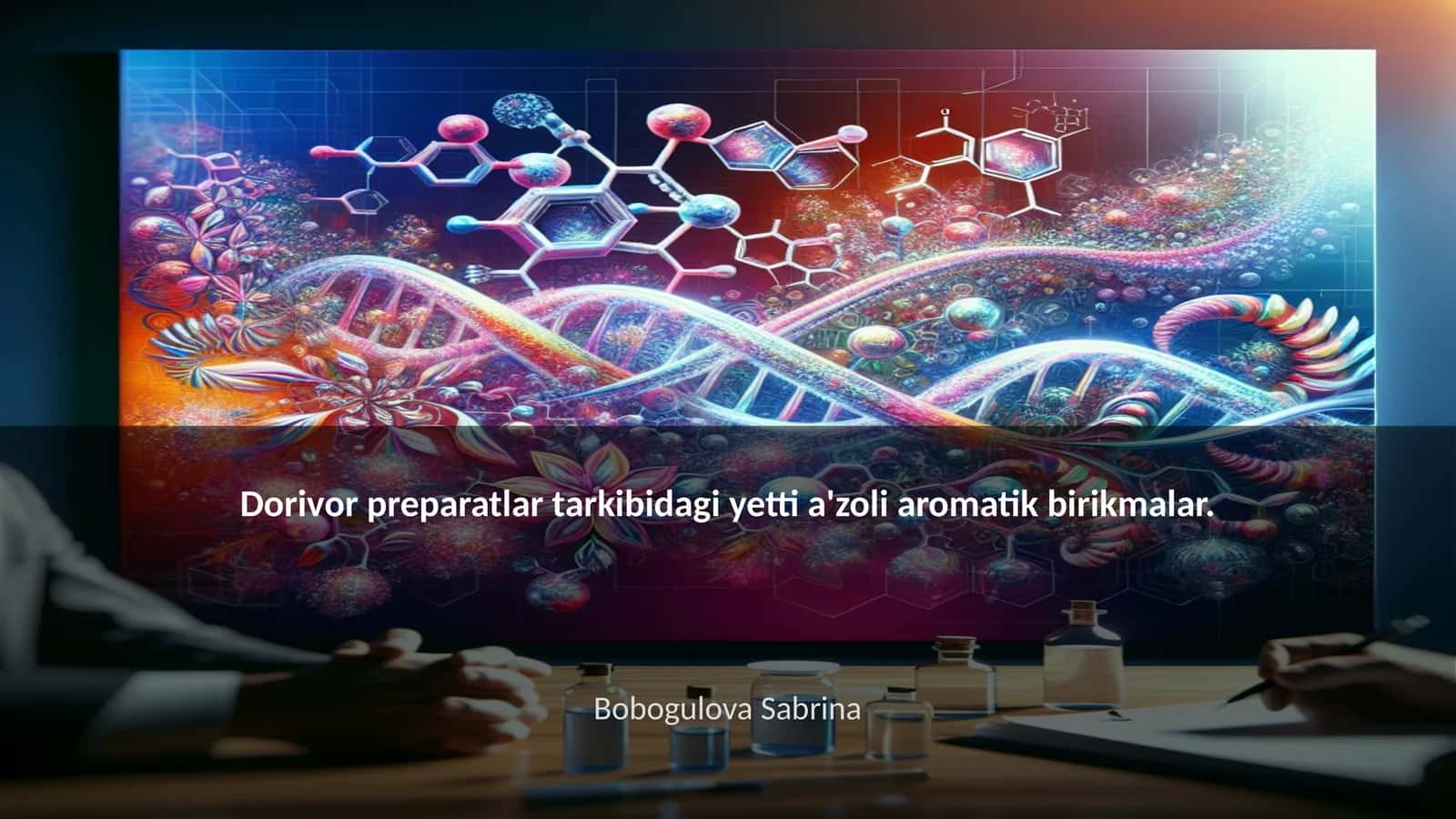 Dorivor preparatlar tarkibidagi yetti a'zoli aromatik birikmalar 1