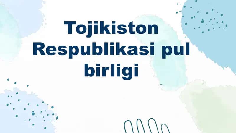 Tojikiston Respublikasi pul birligi 1