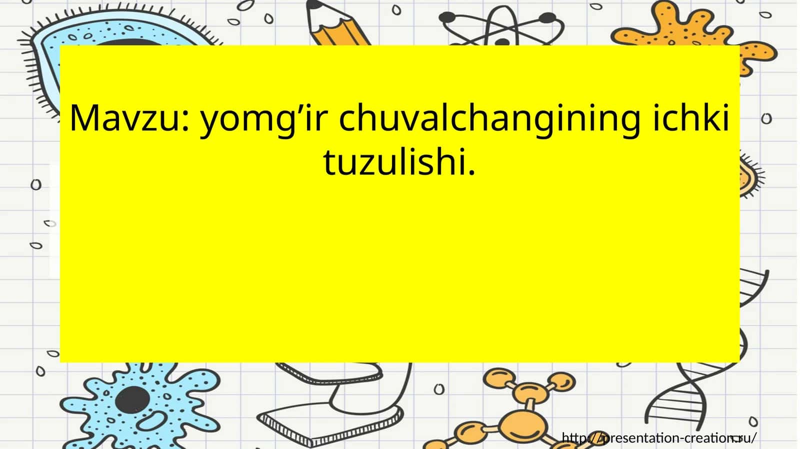 Yomg’ir chuvalchangining ichki tuzish 1