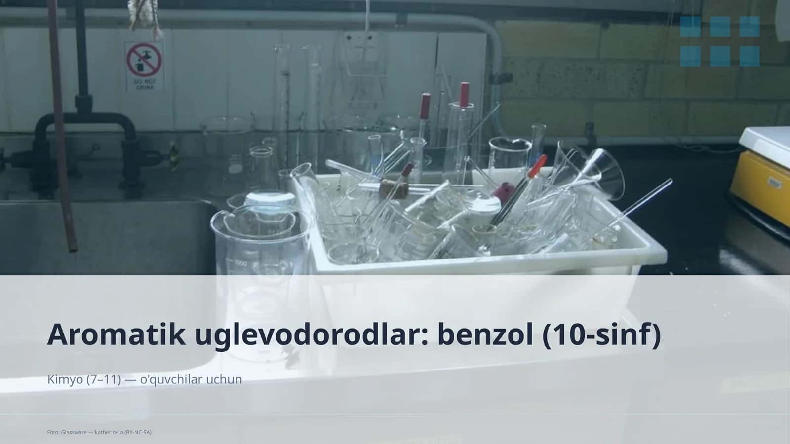 Aromatik uglevodorodlar: benzol (10-sinf) 1