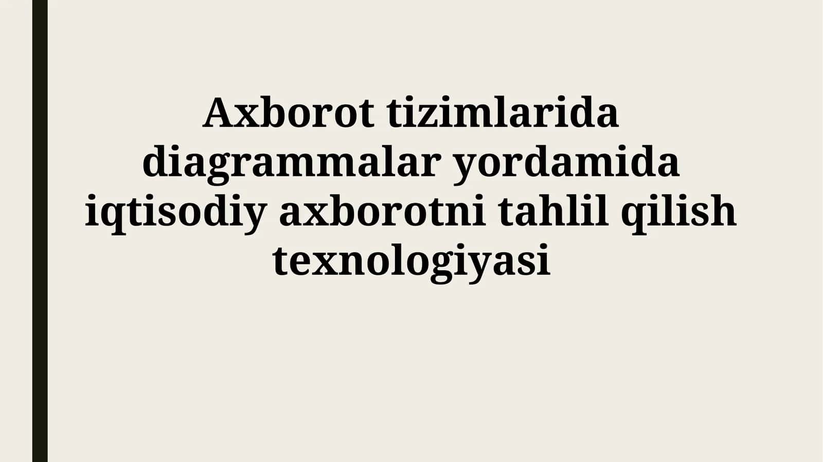Diagrammalar tushunchasi 1