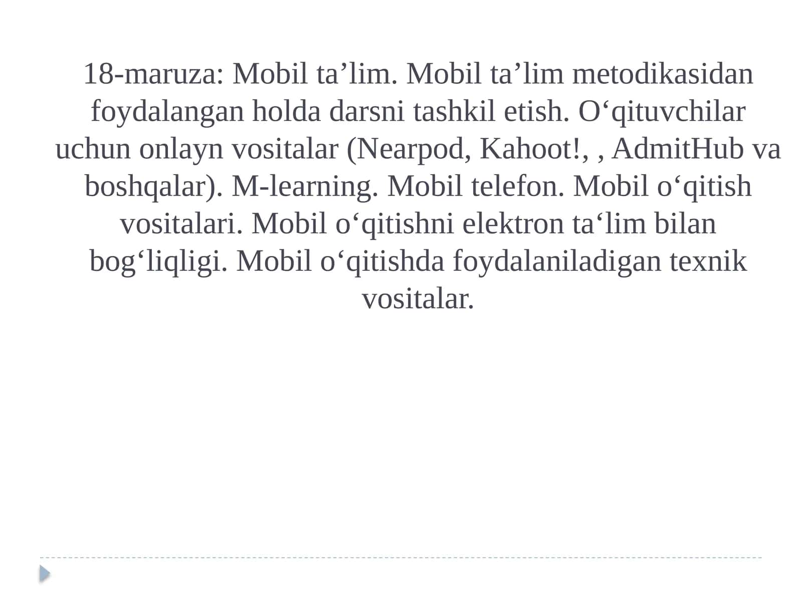Mobil ta’lim 1