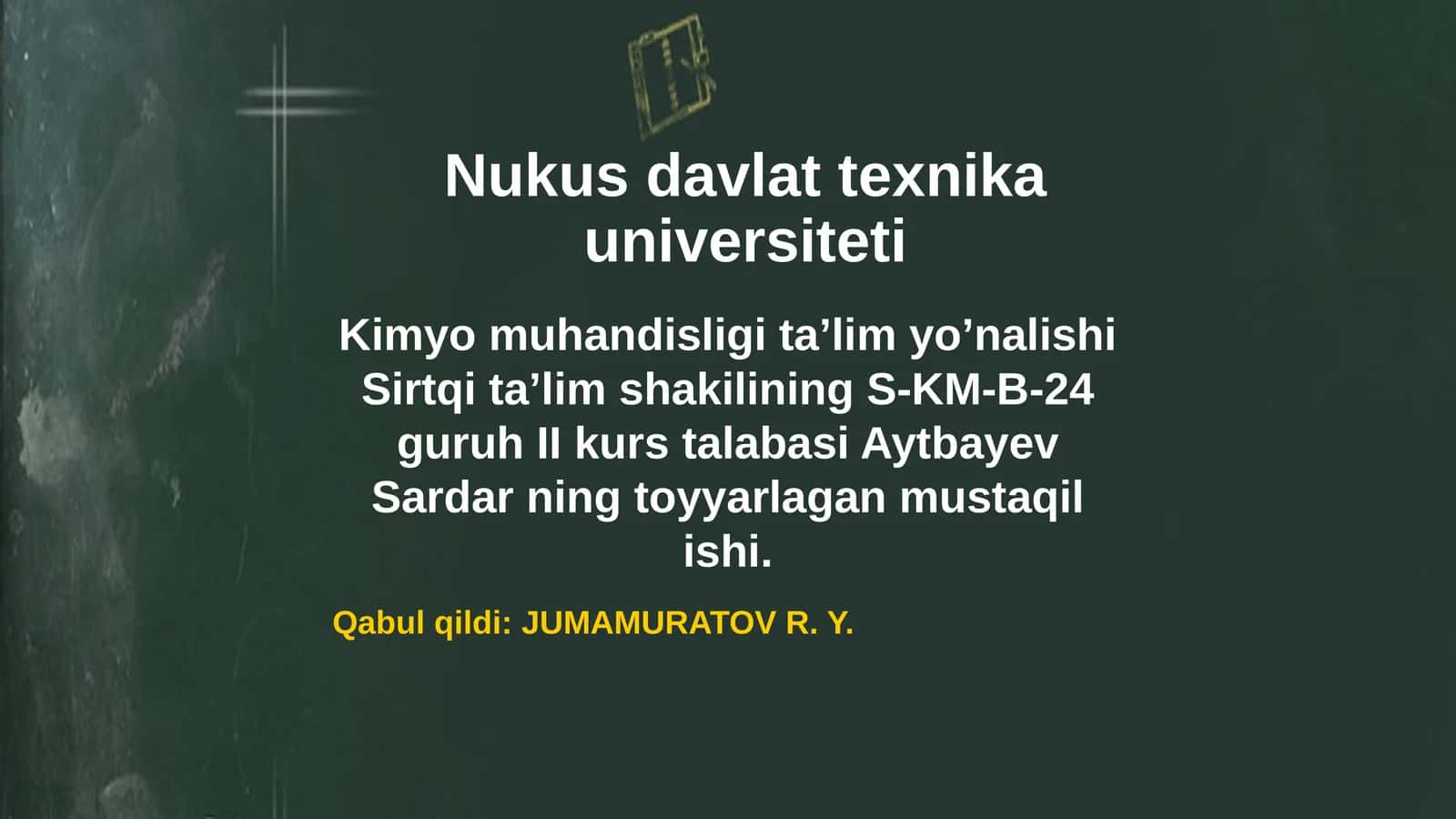 O'ta og'ir elementlarning sintez qilinish imkoniyatlari 1