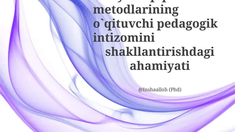 Ma'lumotlar tahlili usullari 1