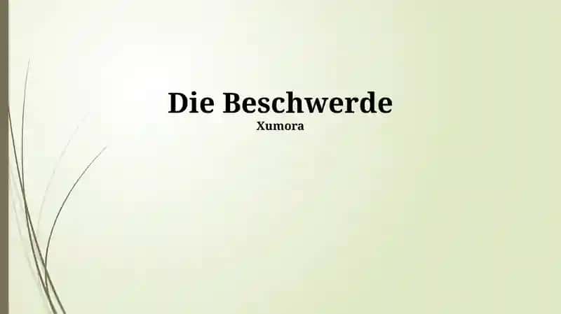 Die Beschwerde