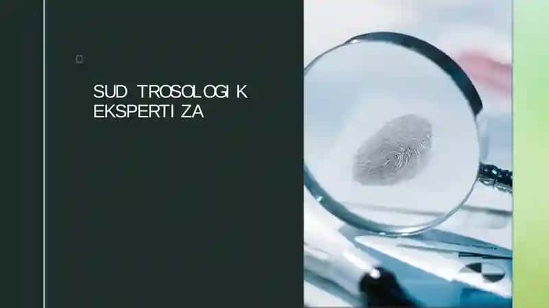 SUD TROSOLOGIK EKSPERTIZA