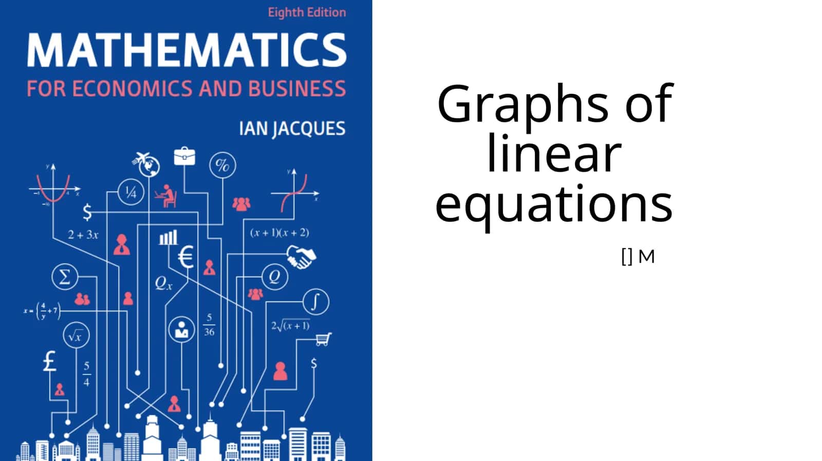 Graphs of linear equations 1