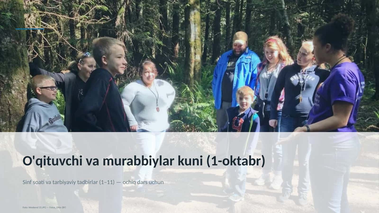 Sinf soati va tarbiyaviy tadbirlar 1