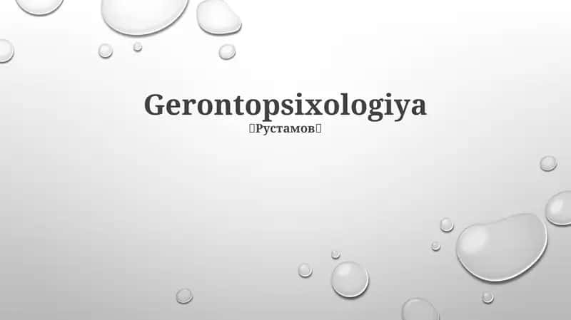Gerontopsixologiya 1