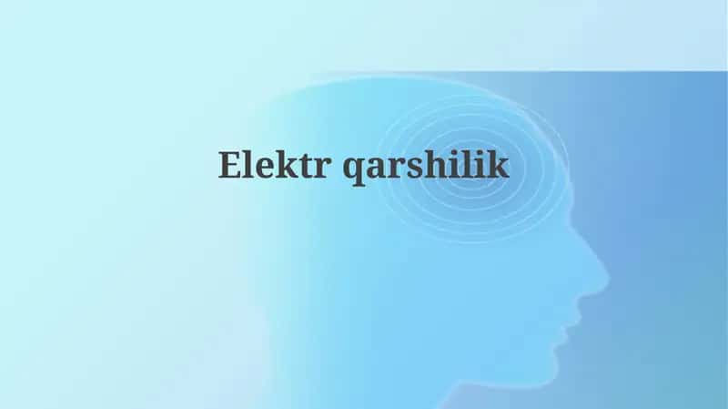 Elektr qarshilik va Ohm qonuni 1