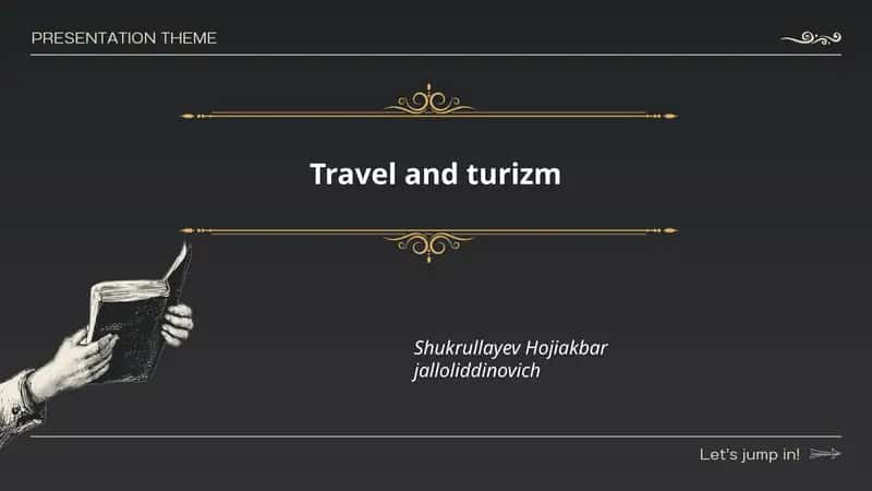 Travel and turizm 1