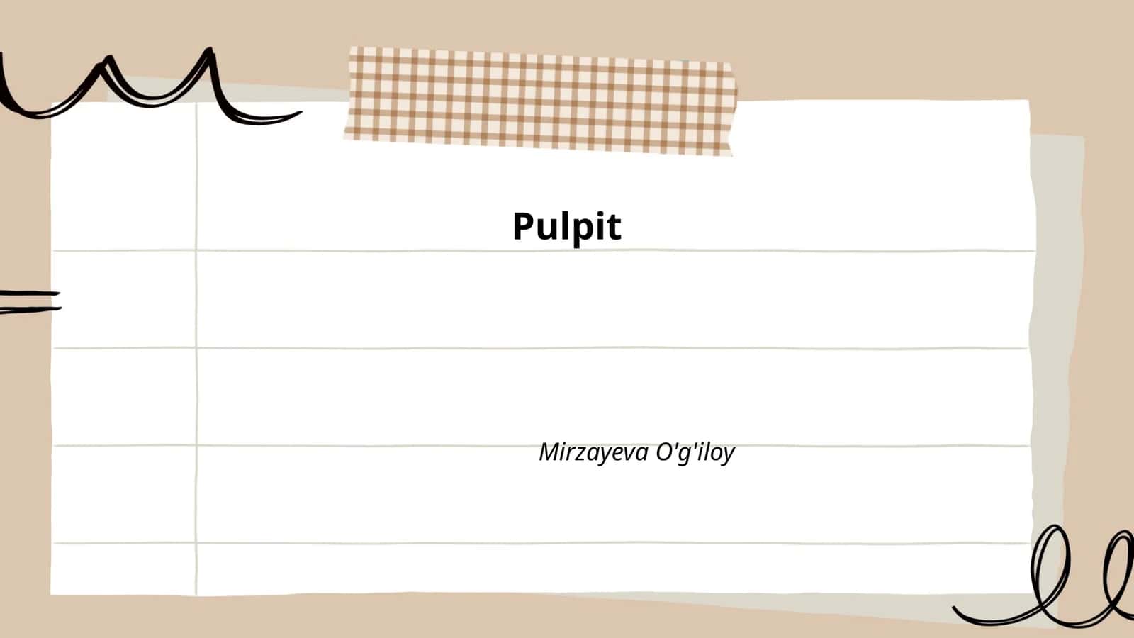 Minbar 1