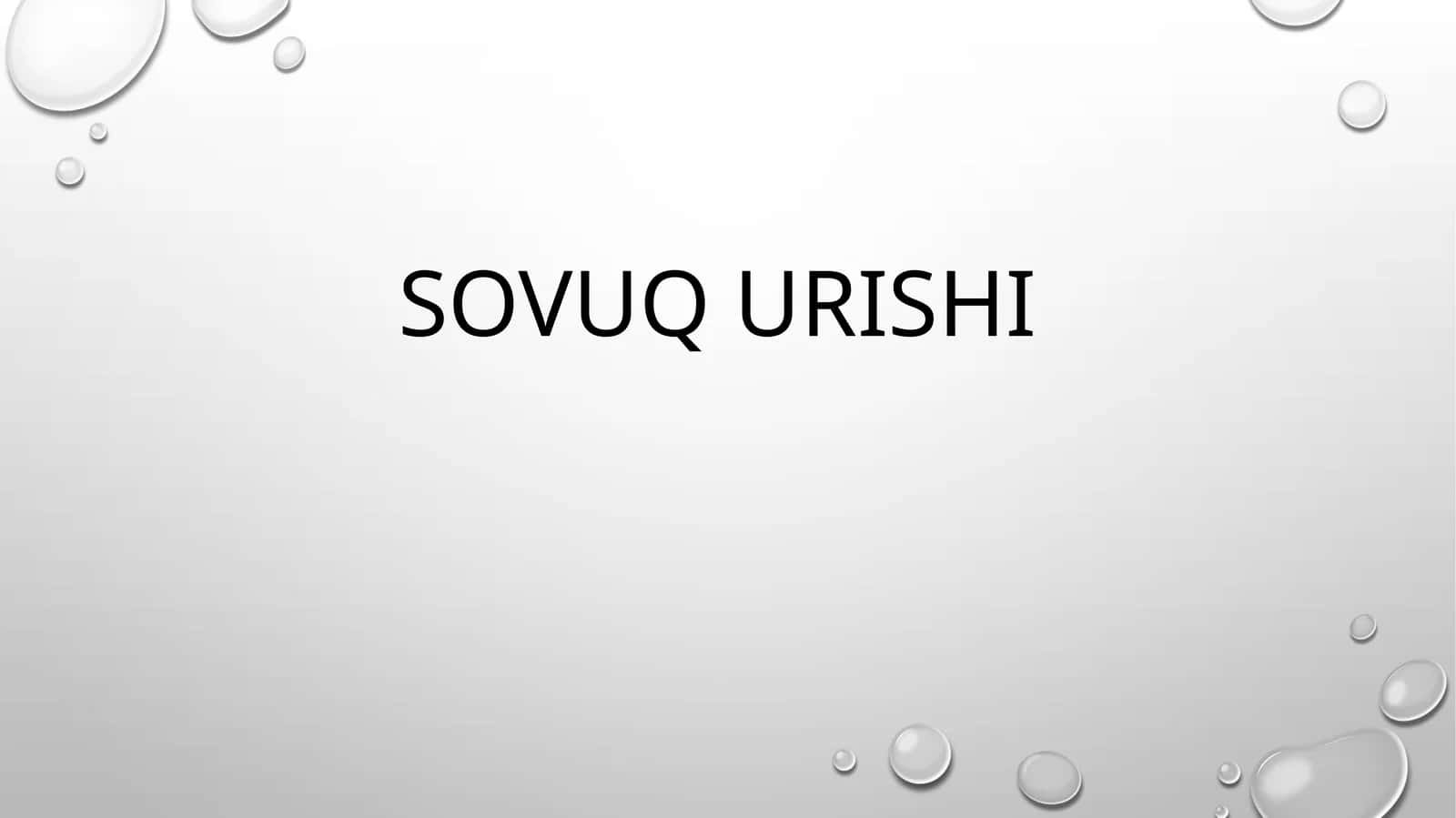 Sovuq urishi 1