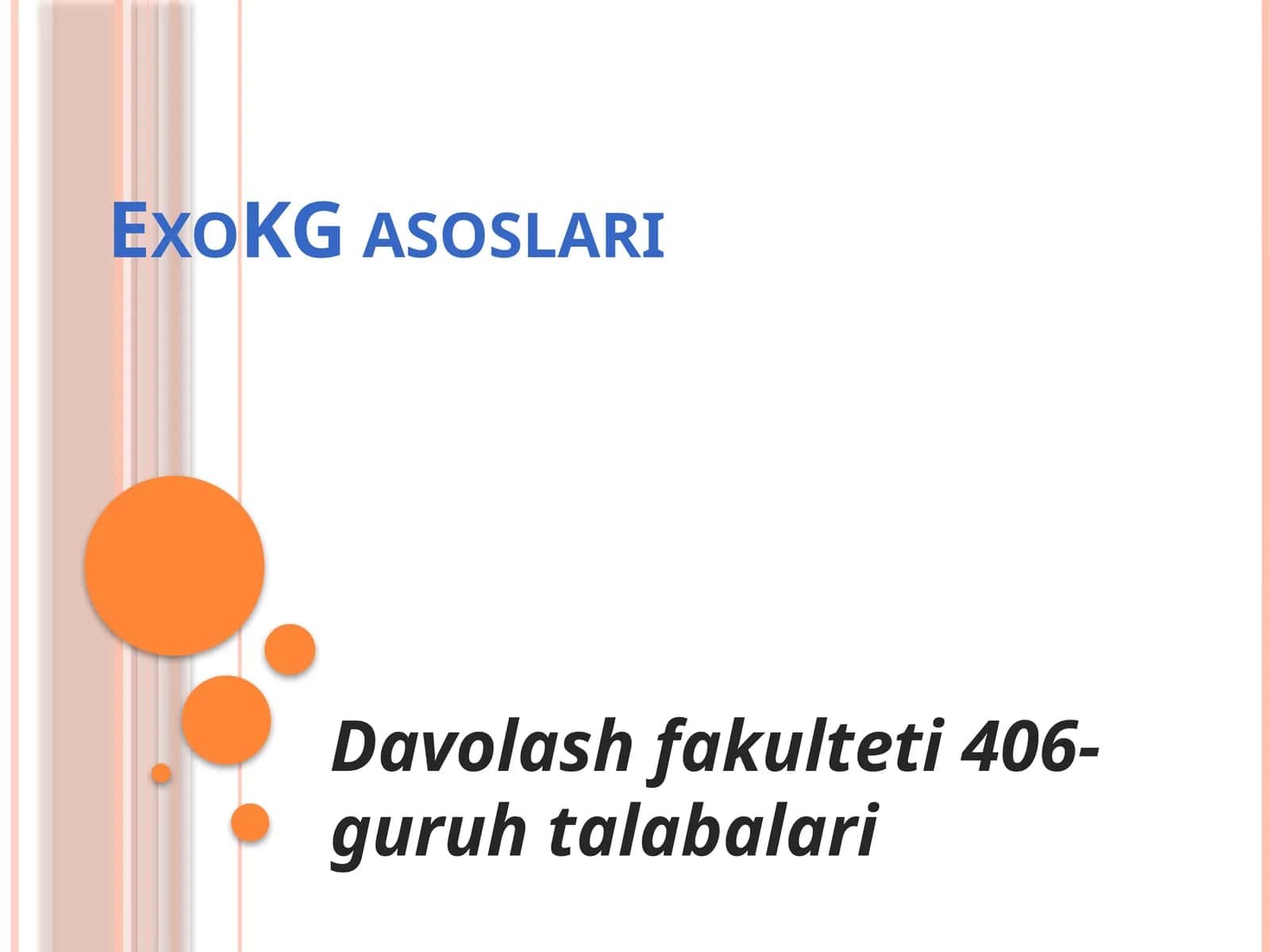 Yurakning ekokardiyografiyasi 1