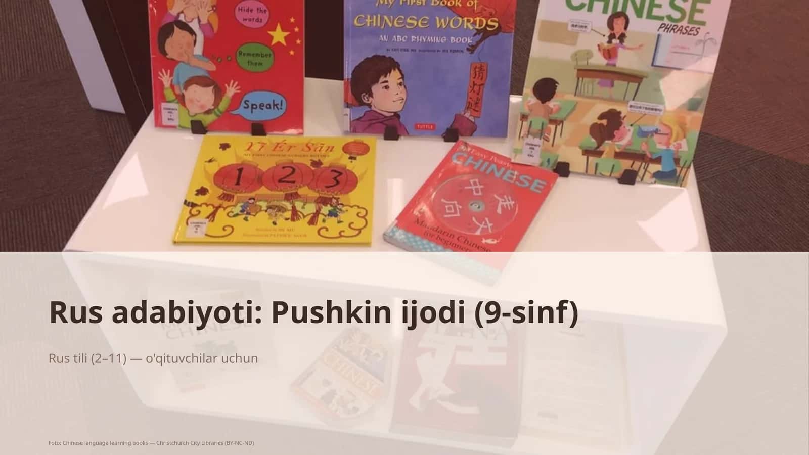 Rus adabiyoti: Pushkin ijodi (9-sinf) 1