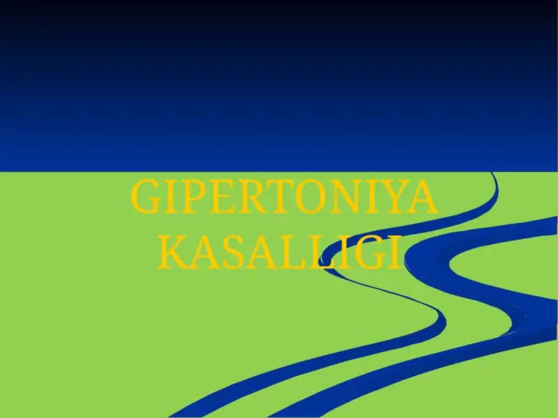 GIPERTONIYA KASALLIGI 1