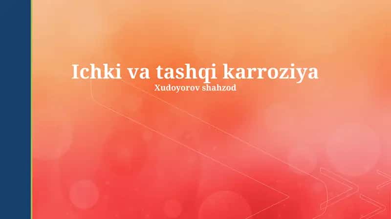 Korroziya va uning ta'siri 1