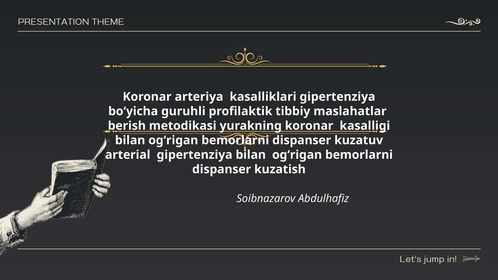 Koronar arteriya kasalliklari gipertenziya boʻyicha 1