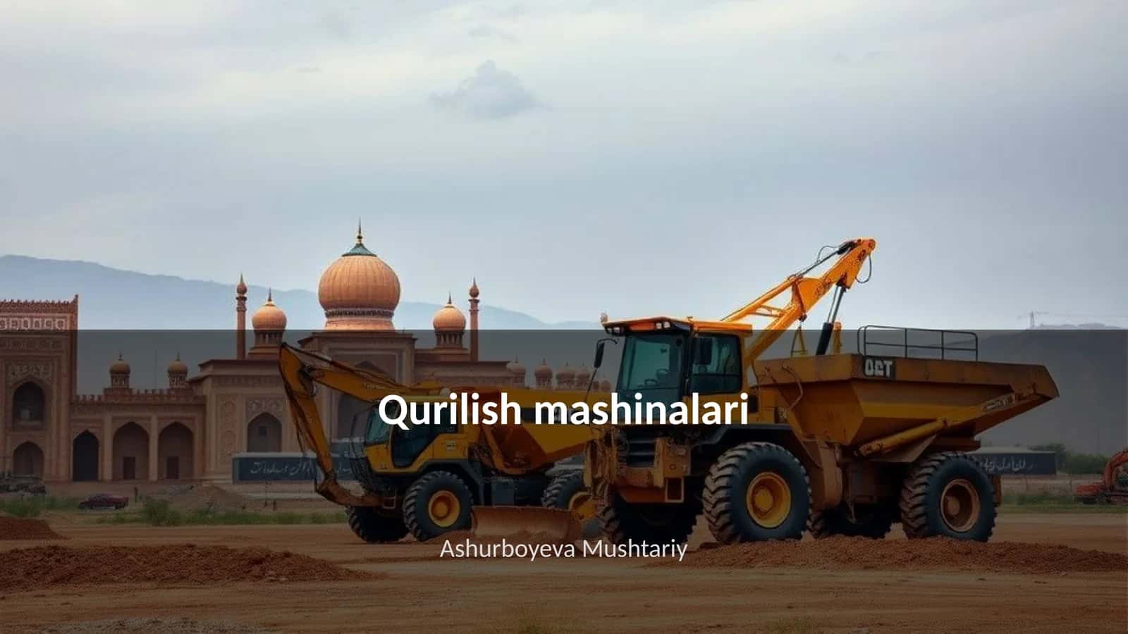 Qurilish mashinalari 1