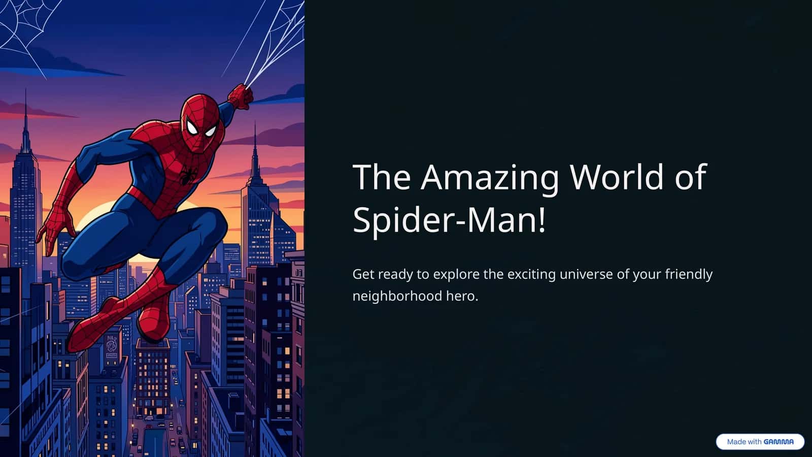 The Amazing World of Spider-Man! 1
