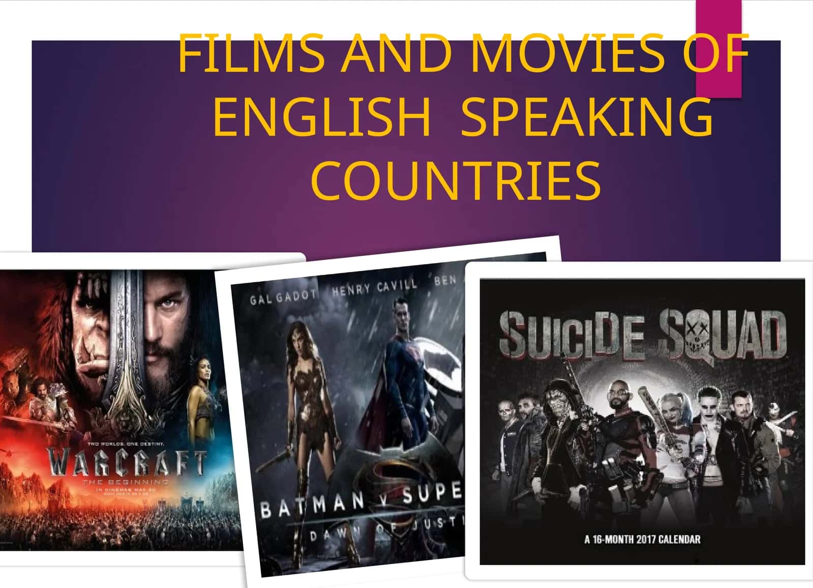 TOP TEN ENGLISH MOVIES 1