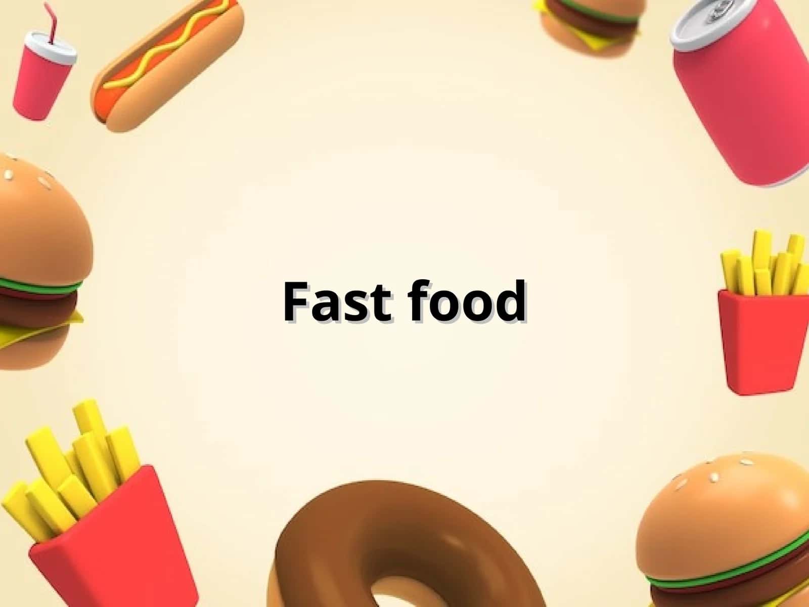 Fast food 1