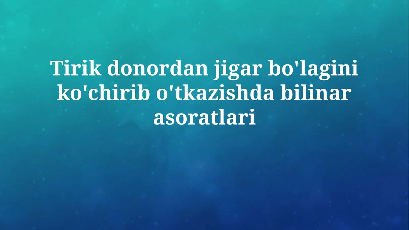 Murakkablikning ta'rifi va klassifikatsiyasi 1