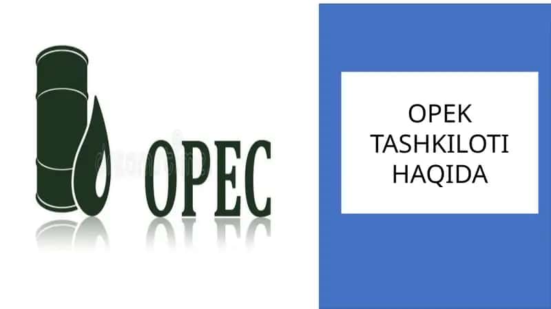 OPEC tashkiloti haqida prezentatsiya. 1